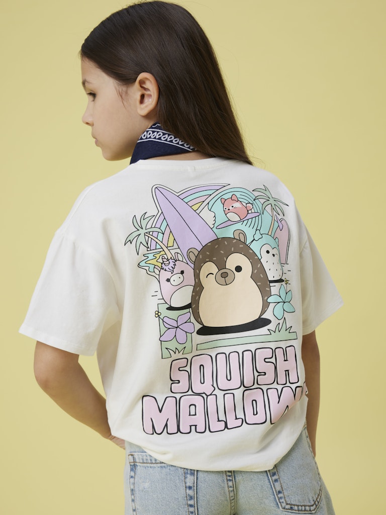 Name It T-shirt SS Kids Muba Squish Mallows Cloud Dancer - Billede 5