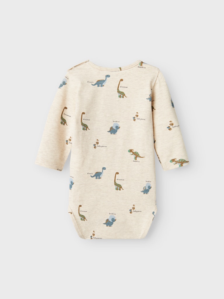 Name It Body LS Dinos Peyote Melange - Billede 2