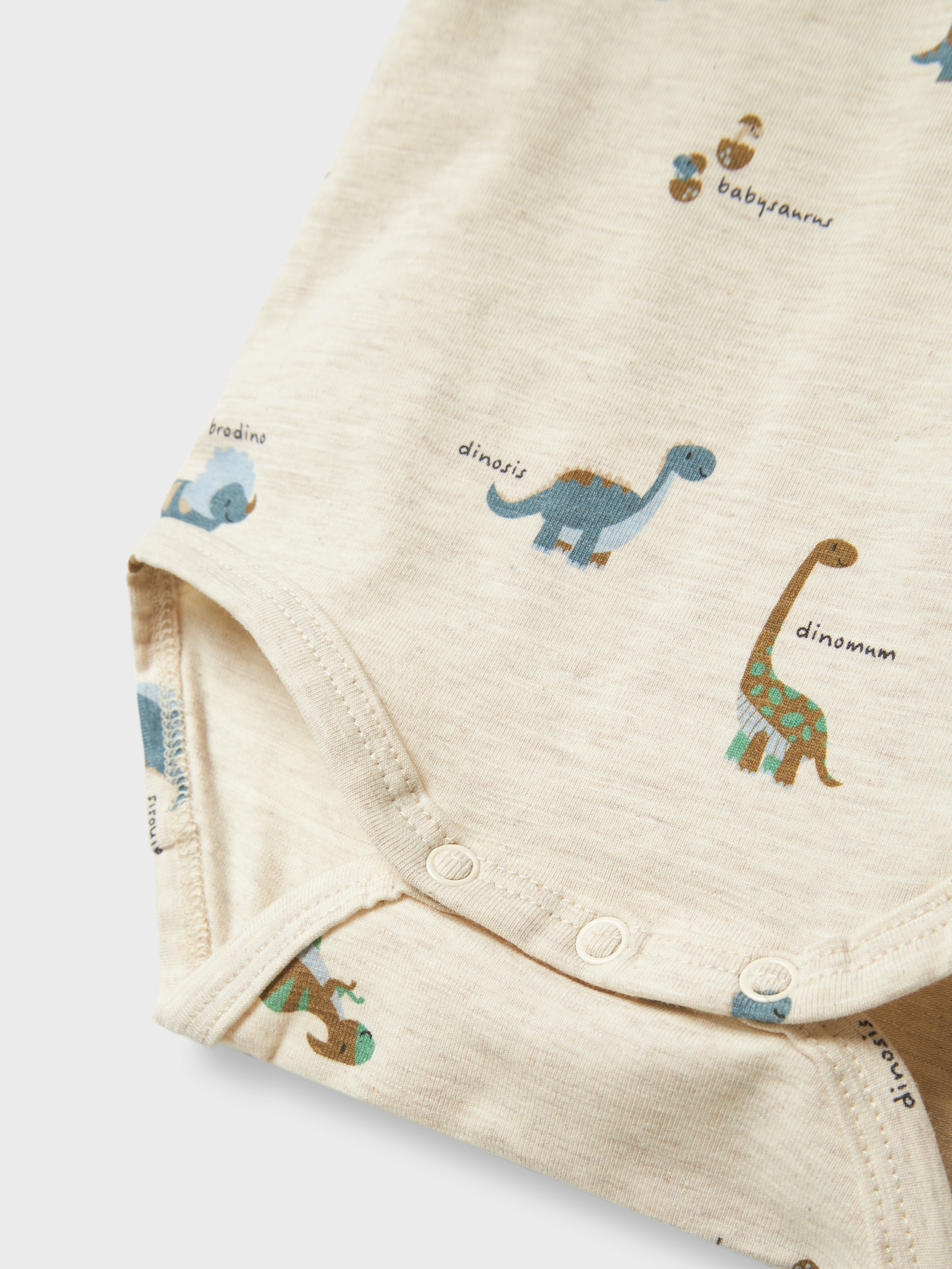 Name It Body LS Dinos Peyote Melange - Billede 3
