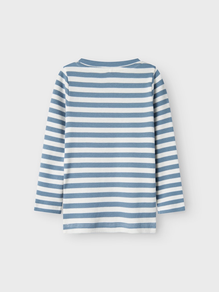 Name It Bluse LS Mini Dekab Slim Spring Lake - Billede 2