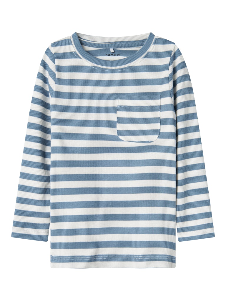Name It Bluse LS Mini Dekab Slim Spring Lake