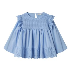Name It Bluse LS Fitora 2/4 Shirt Serenity