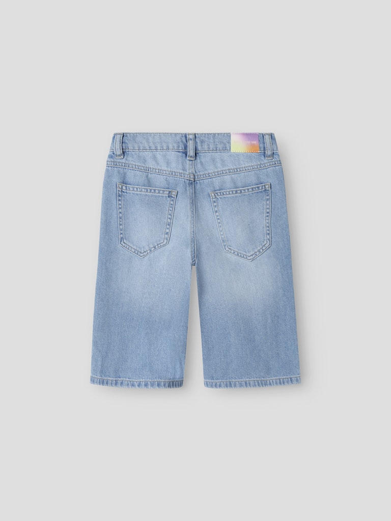 Name It Shorts Denim Kids Bella Skater Medium Blue Denim - Billede 2