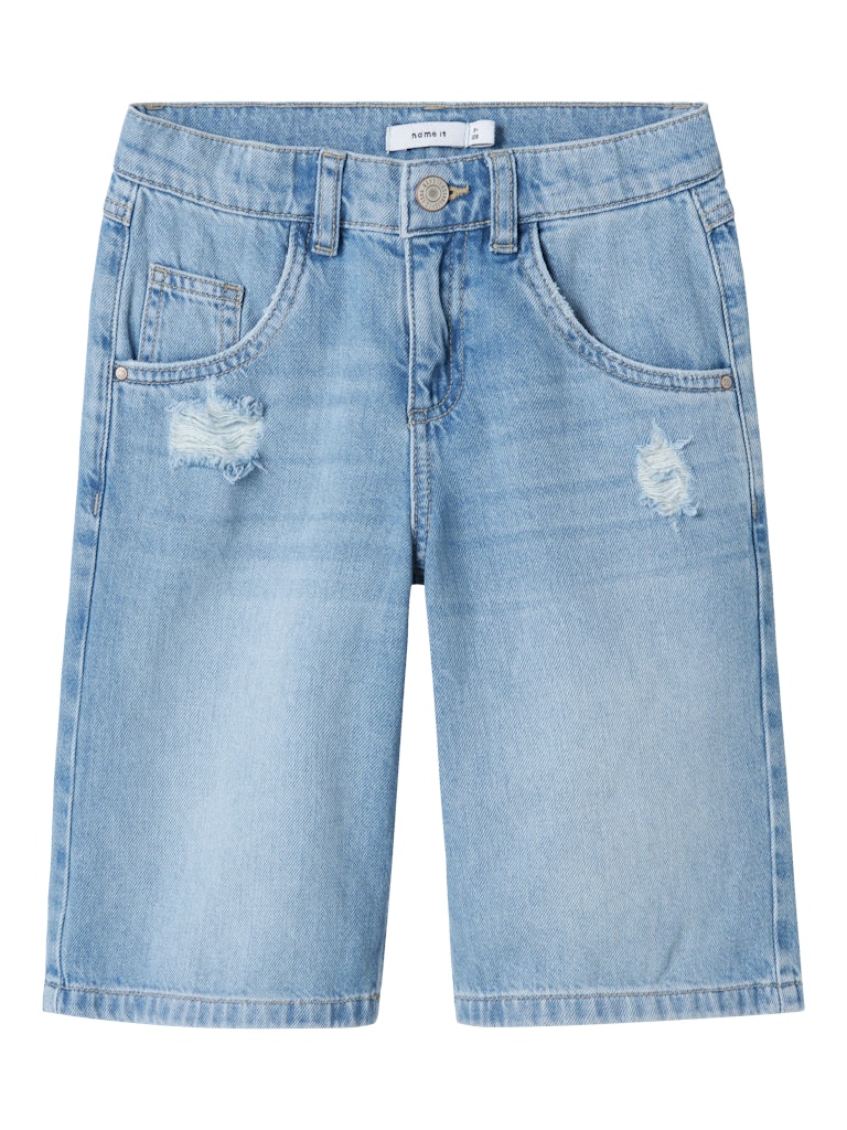 Name It Shorts Denim Kids Bella Skater Medium Blue Denim