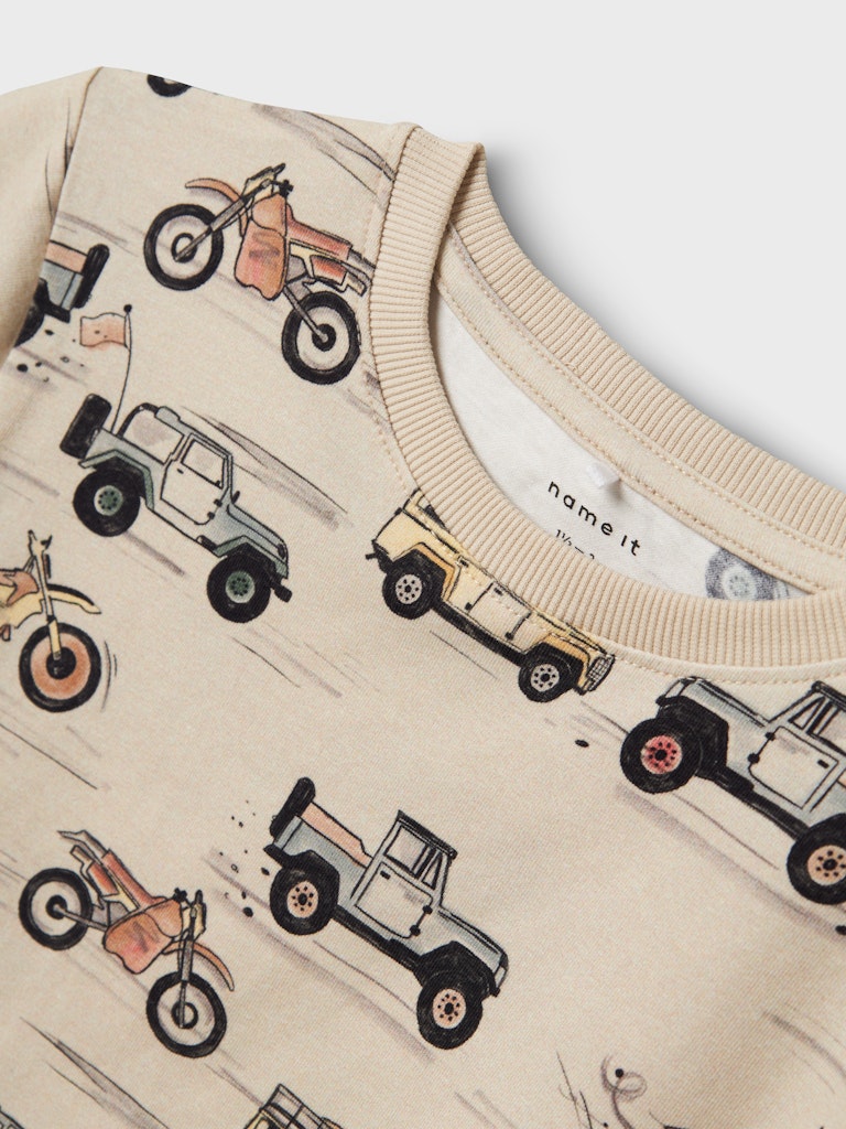 Name It T-shirt SS Mini Helsa Peyote - Billede 3