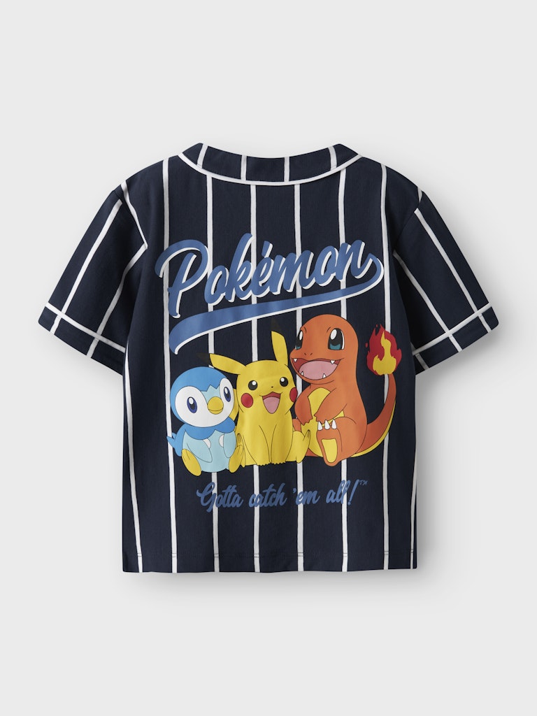 Name It Skjorte SS Maska Pokemon Navy Blazer - Billede 2