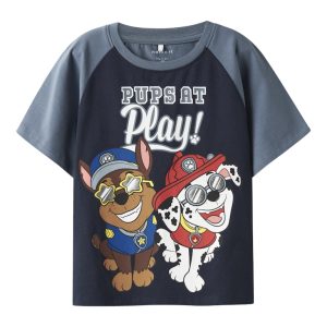 Name It T-shirt SS Mini Mulin Paw Patrol Blue Mirage