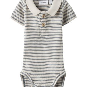 Name It Body SS Polo Jerimiah Blue Mirage