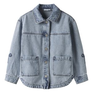 Name It Denim Jakke Kids Gloria Medium Blue Denim