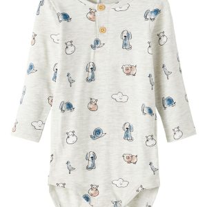 Name It Body Tage Light Grey Melange