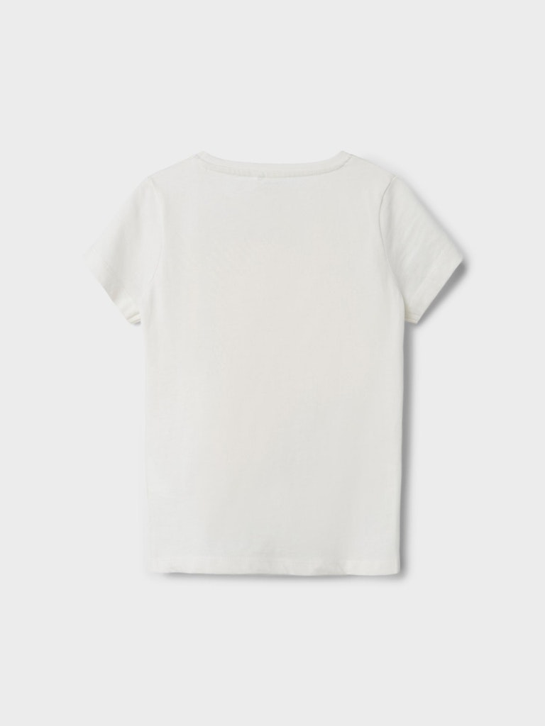Name It T-shirt Tigne Friday White Alyssum - Billede 3