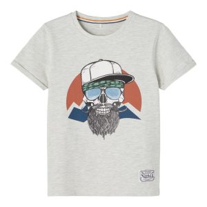 Name It T-shirt Bentale Light Grey Melange