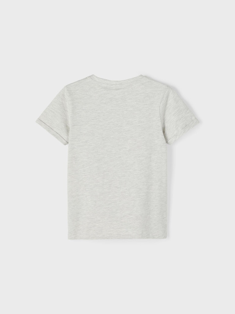 Name It T-shirt Bentale Light Grey Melange - Billede 3