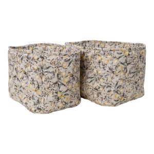 Name It Opbevaringskurv 2-stk. Crystal Gray