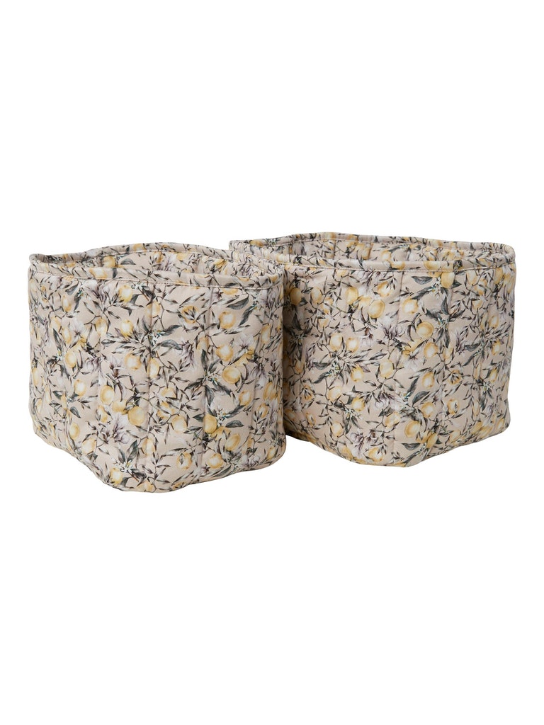Name It Opbevaringskurv 2-stk. Crystal Gray