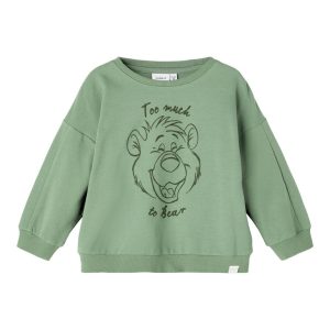 Name It Sweatshirt Baloo Fabian Boxy Hedge Green