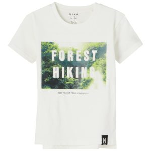 Name It Bluse T-shirt Deole White Alyssum
