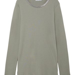 Name It Bluse Forest Fog