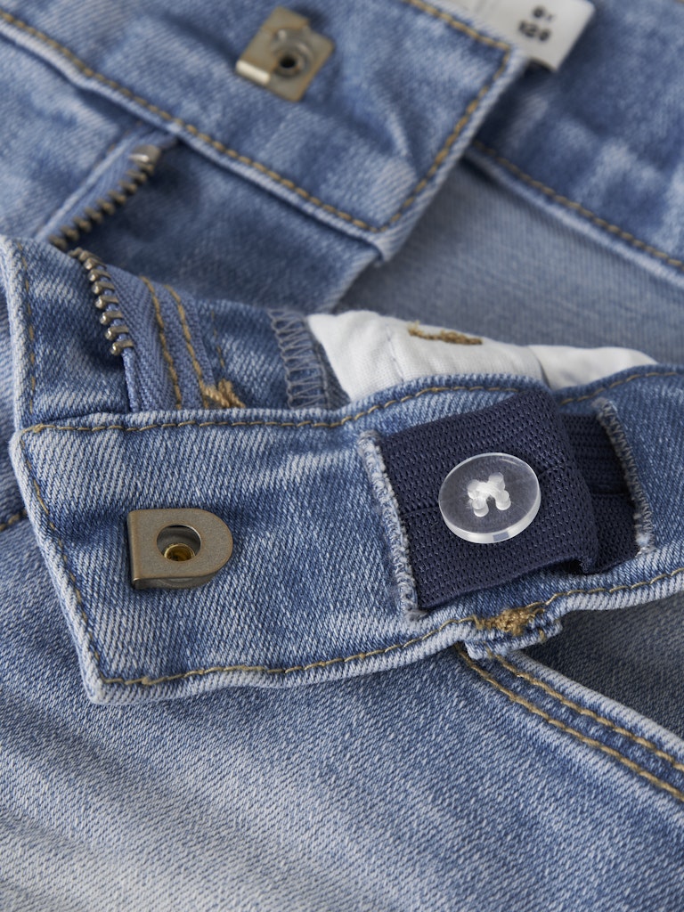 Name It Shorts Denim Kids Salli Slim Medium Blue Denim - Billede 2