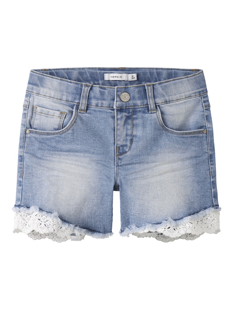 Name It Shorts Denim Kids Salli Slim Medium Blue Denim