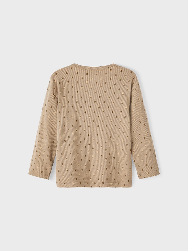 Lil' Atelier T-shirt LS Gago Loose Chinchilla - Billede 2