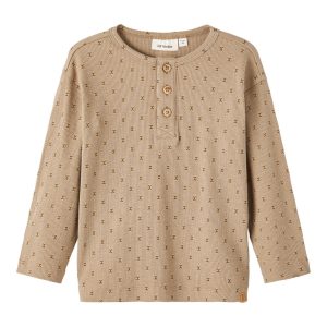 Lil' Atelier T-shirt LS Gago Loose Chinchilla