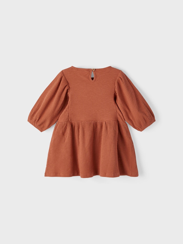 Lil' Atelier Kjole Raja Loose Baked Clay - Billede 2