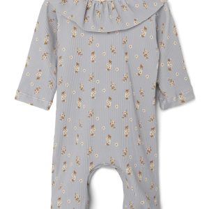 Lil' Atelier Svømmedragt Fagma LS UV Long Swinsuit Harbor Mist