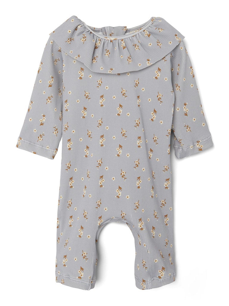 Lil' Atelier Svømmedragt Fagma LS UV Long Swinsuit Harbor Mist