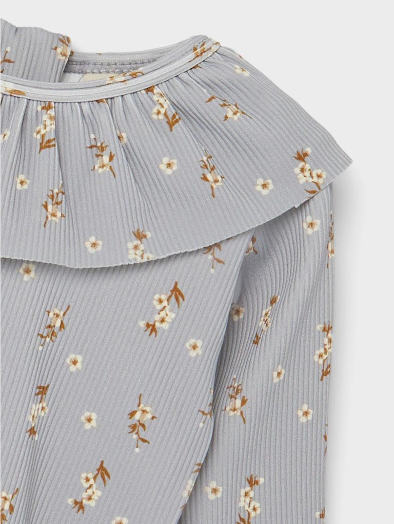 Lil' Atelier Svømmedragt Fagma LS UV Long Swinsuit Harbor Mist - Billede 3