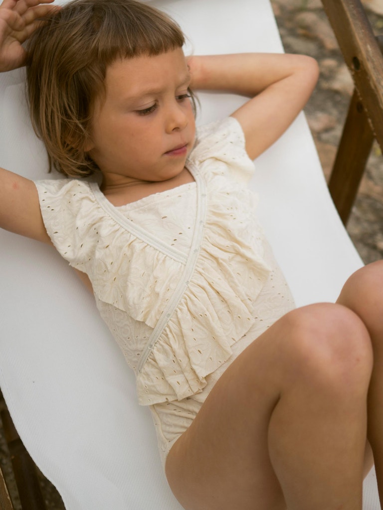 Lil' Atelier Badedragt Fabiola Swimsuit Turtledove - Billede 3