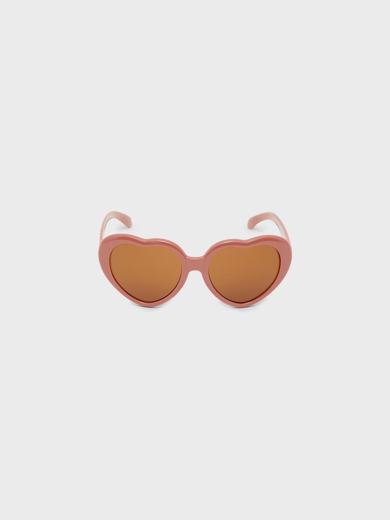 Lil' Atelier Solbriller Flores Mocha Mousse