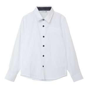 Name It Skjorte LS Feshirt Bright White