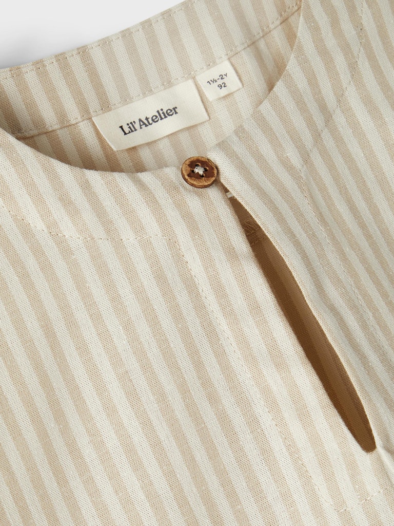Lil' Atelier T-shirt SS Diogo Boxy Turtledove - Billede 3
