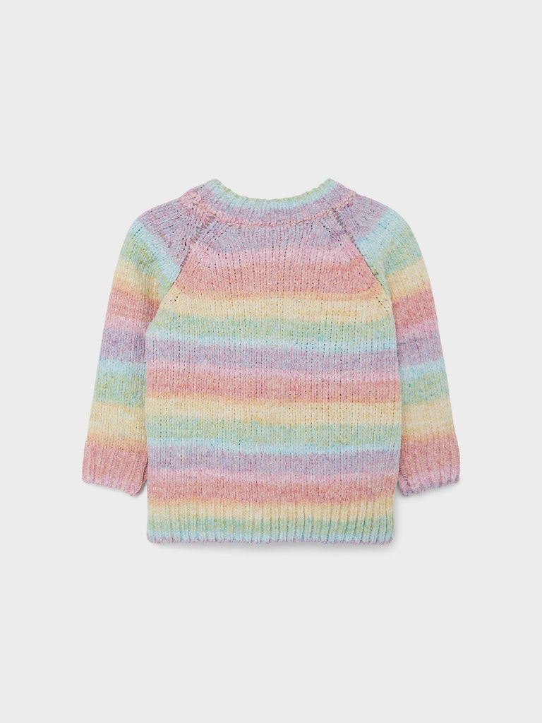 Name It Bluse Strik LS Amalie Creme de Peche - Billede 2