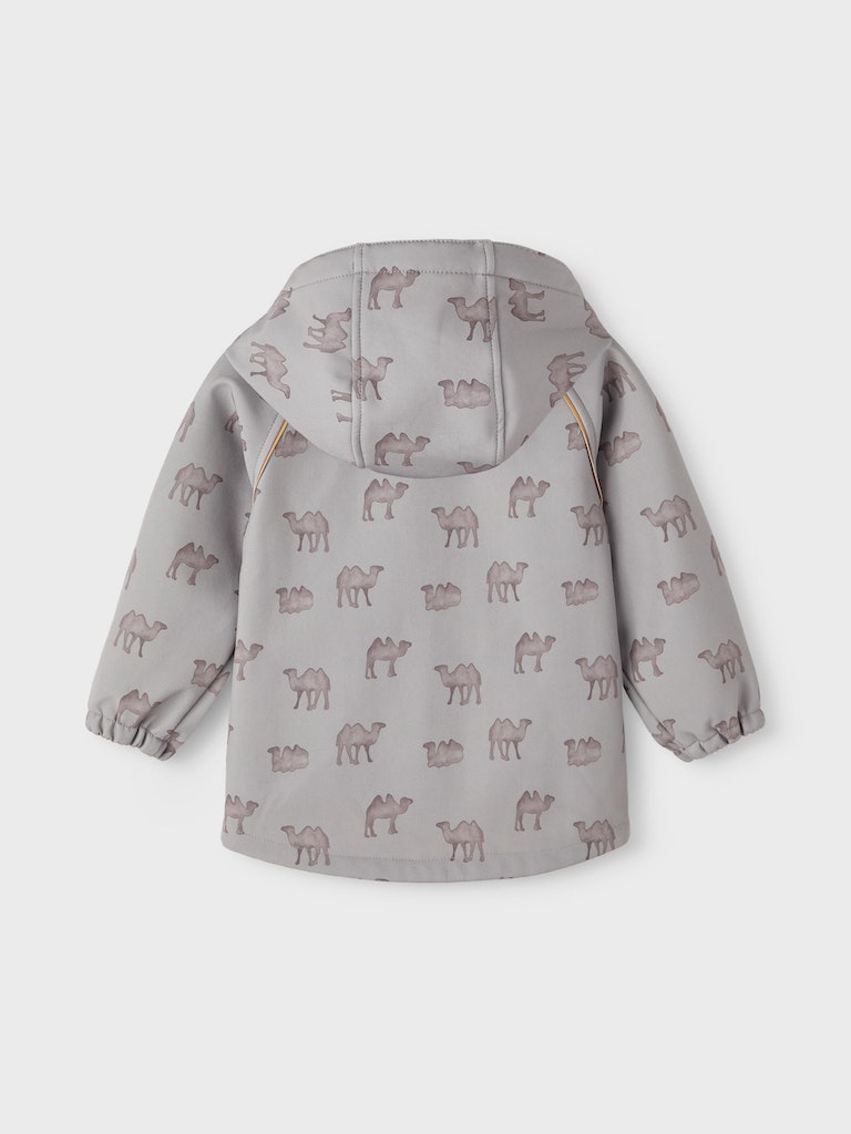 Lil' Atelier Softshell Jakke Alfa Wet Weather - Billede 2