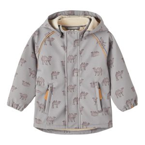 Lil' Atelier Softshell Jakke Alfa Wet Weather