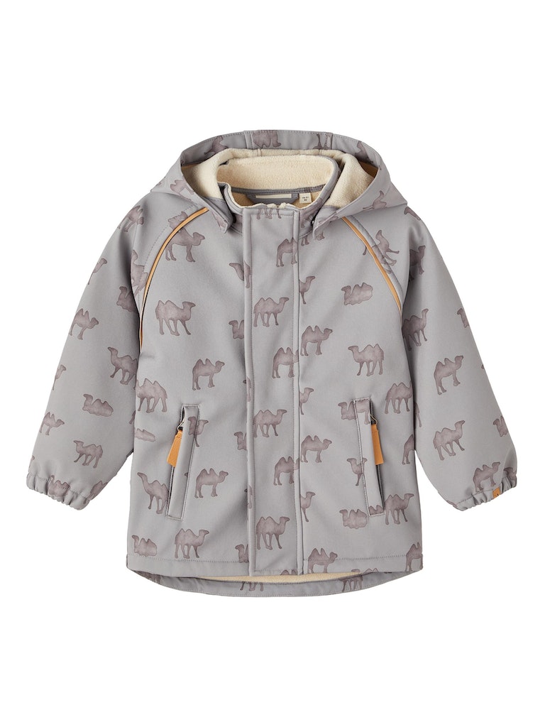 Lil' Atelier Softshell Jakke Alfa Wet Weather