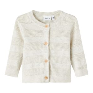 Name It Cardigan LS Strik Haske Peyote Melange