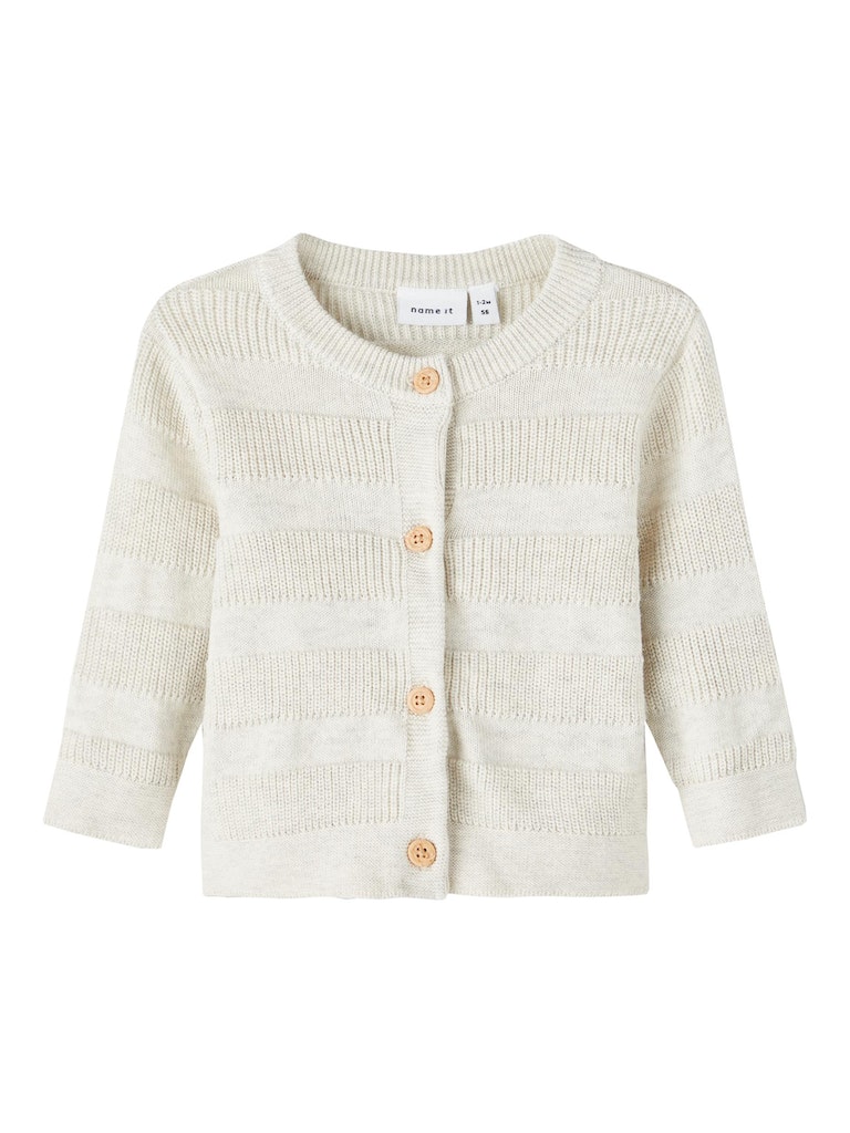 Name It Cardigan LS Strik Haske Peyote Melange