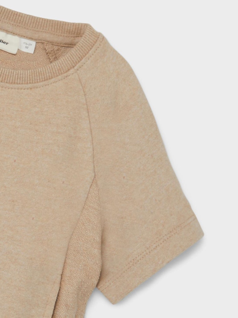 Lil' Atelier Sweatshirt SS Daylin Loose Crossaint - Billede 3