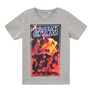 Name It Bluse T-shirt SS Moshe Gardians of the Galaxy Grey Melange