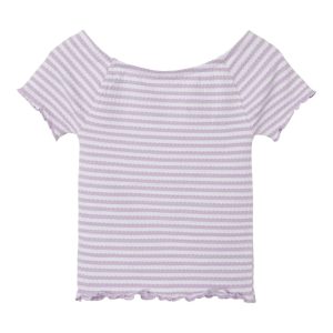 Name It Bluse SS Jamy Slim Offshoulder Top Orchid Bloom