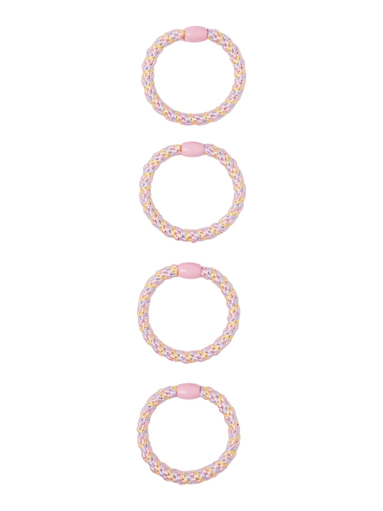Name It Hårelastik Facc-Juliette 4-pak Double Cream