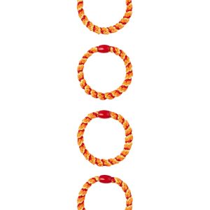 Name It Hårelastik Facc-Juliette 4-pak Spicy Orange