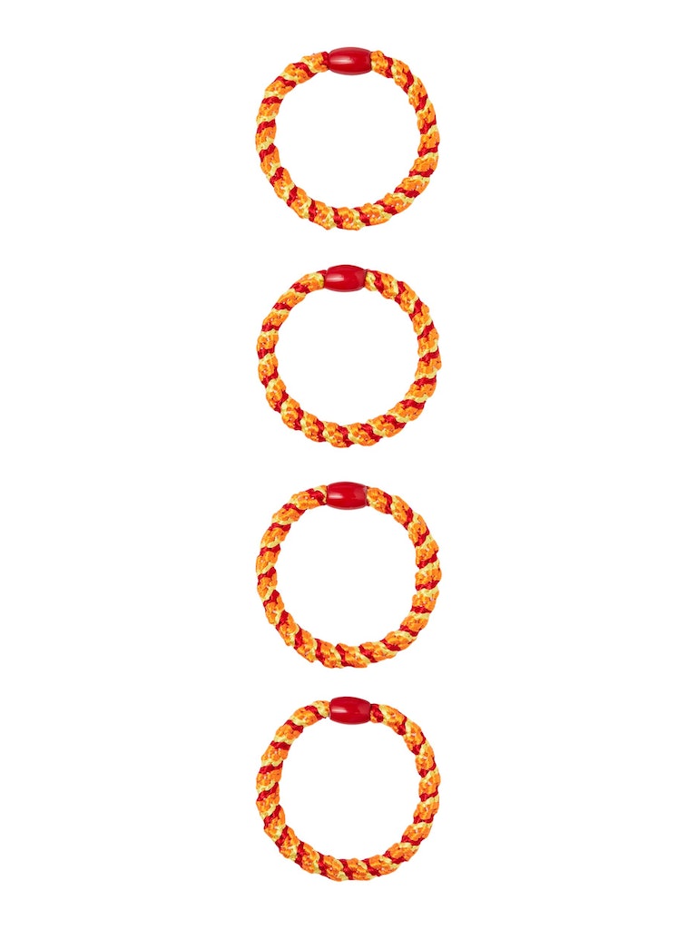 Name It Hårelastik Facc-Juliette 4-pak Spicy Orange