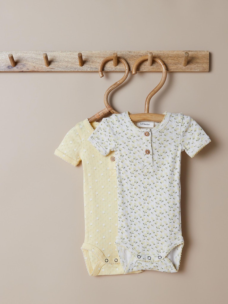 Lil' Atelier Body SS Rachello Slim Double Cream - Billede 5