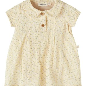 Lil' Atelier Kjolebody SS Hulla Loose Turtledove