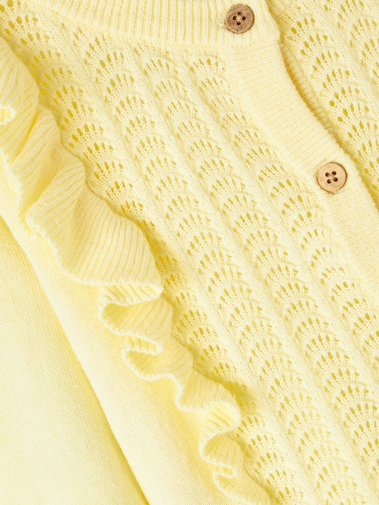 Lil' Atelier Cardigan LS Hija Double Cream - Billede 2