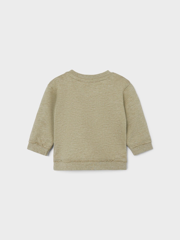 Lil' Atelier Sweatshirt LS Homan Loose Sage - Billede 2